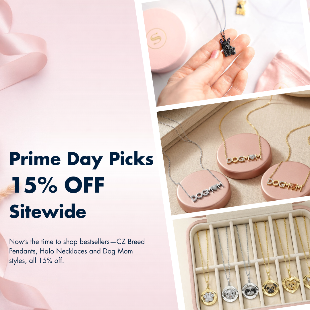 Prime Day Picks 15% Off Sitewide graphic for Scamper and Co